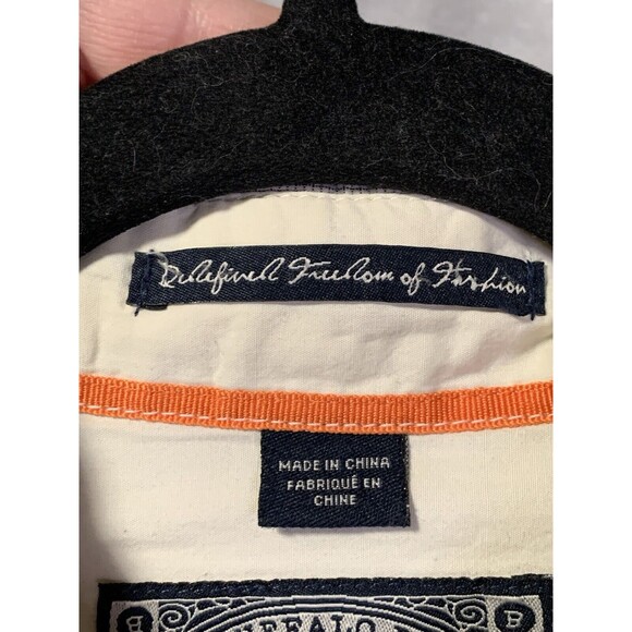 Buffalo David Bitton Shirt Mens Lg  Gray Pearl Snap Button Up Long Sleeve Check - Picture 11 of 14